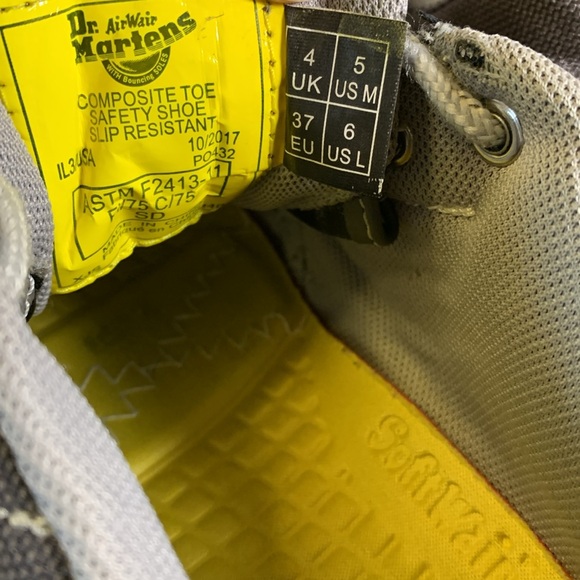 Dr. Martens Work Alsea SD Safety Composite Toe Industrial Shoe Mens Size 5 - Picture 7 of 9